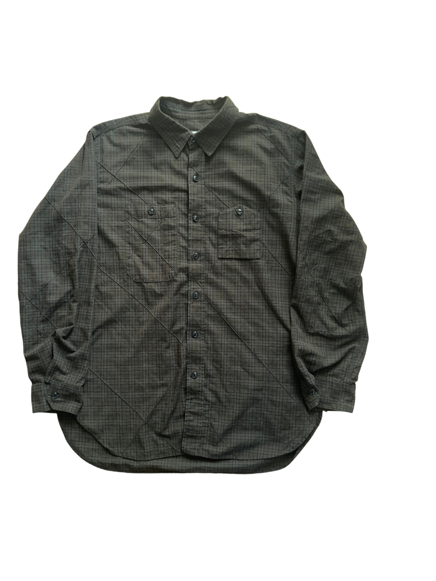 Patchwork Blackwatch Work Shirt
