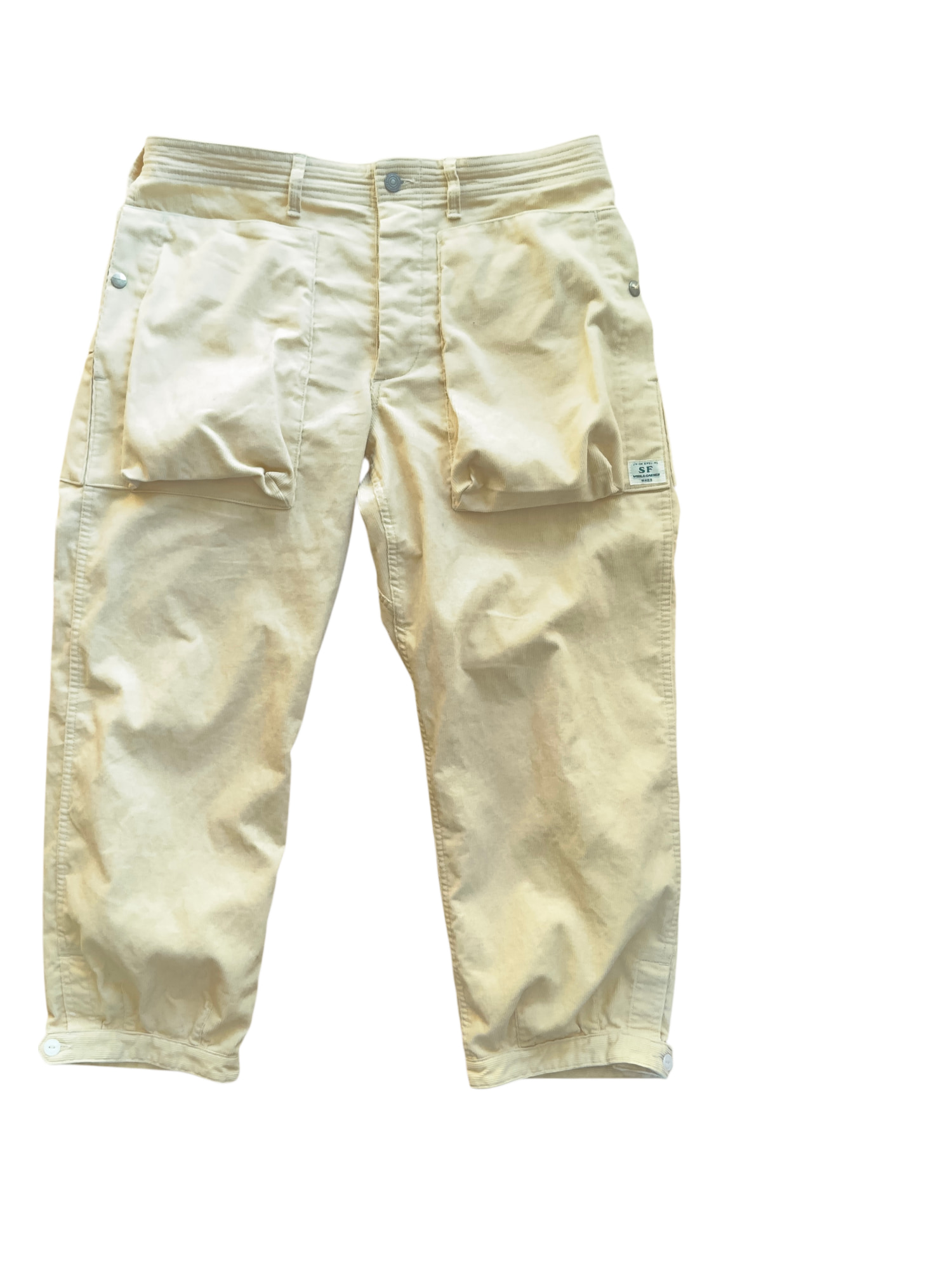Fall Leaf Gardener 4/5 Natural Corduroy 9.5oz