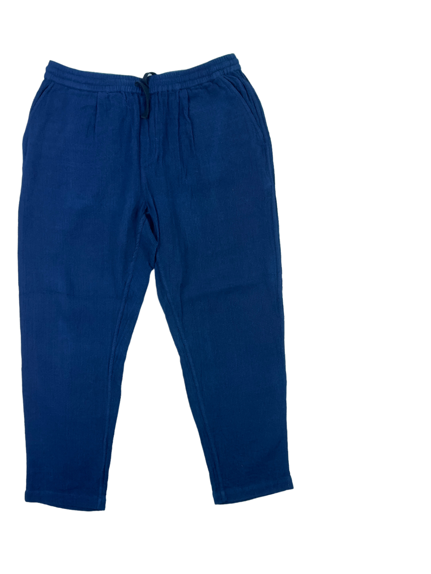 Drawstring Pants in Indigo Sashiko
