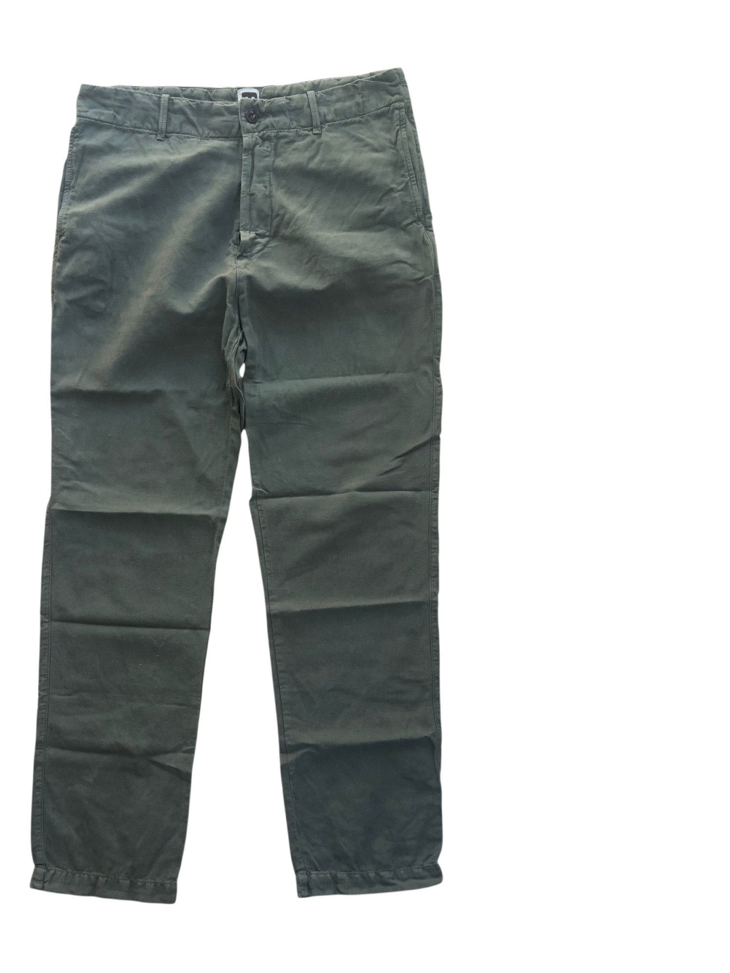 Army Chino Cotton Linen Slub