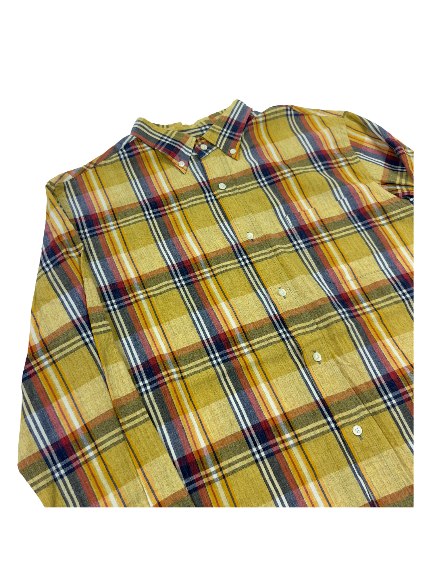 Madras Button Down