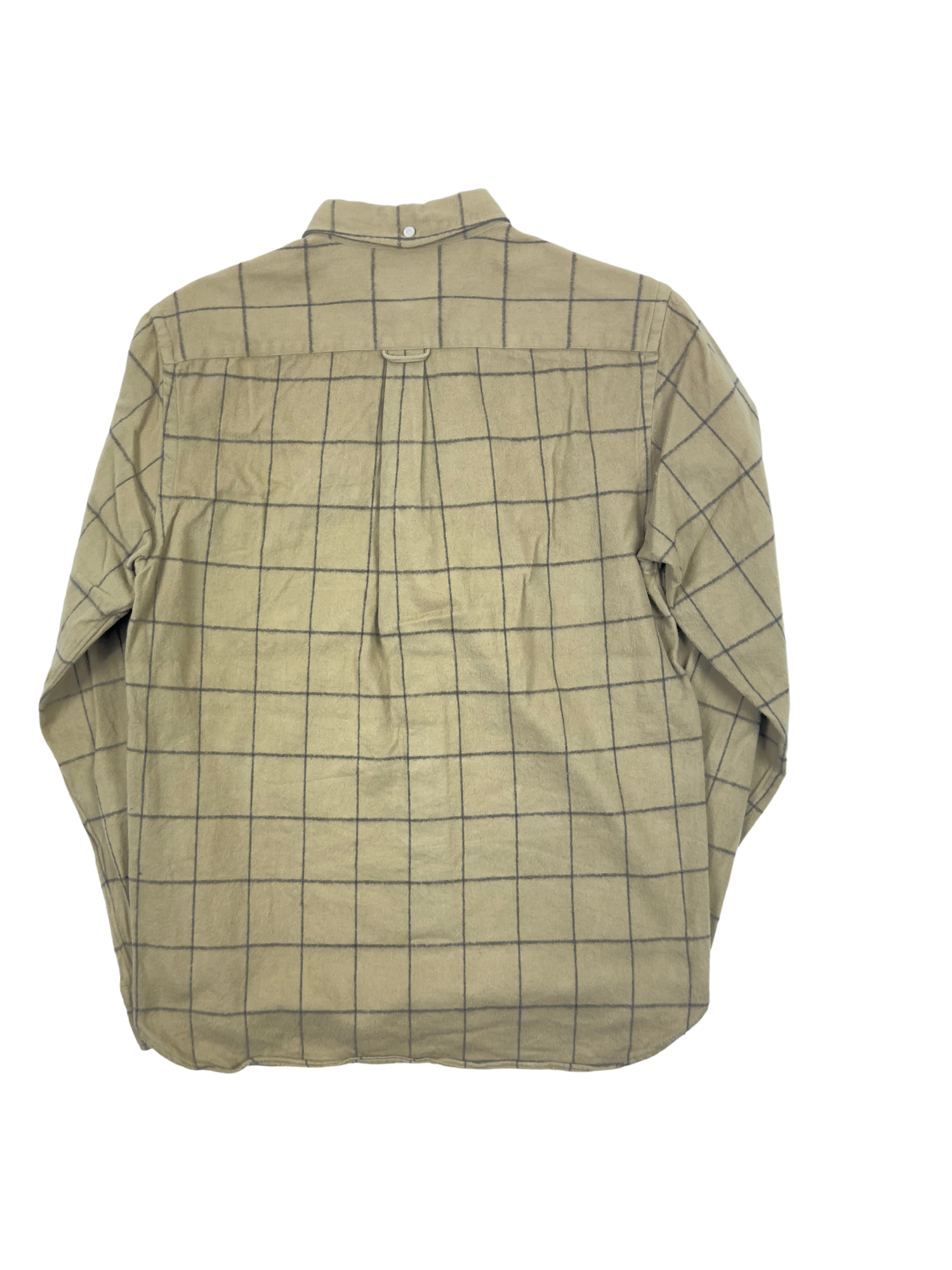 Windowpane Flannel Button Down
