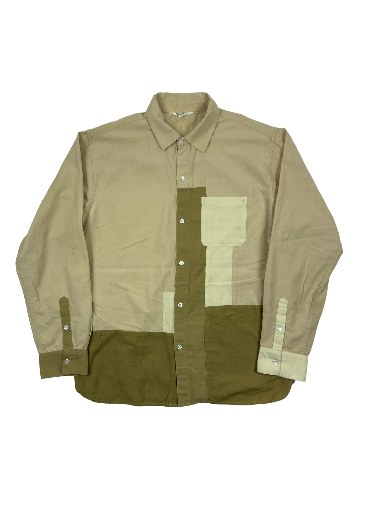 Patchwork Button Down