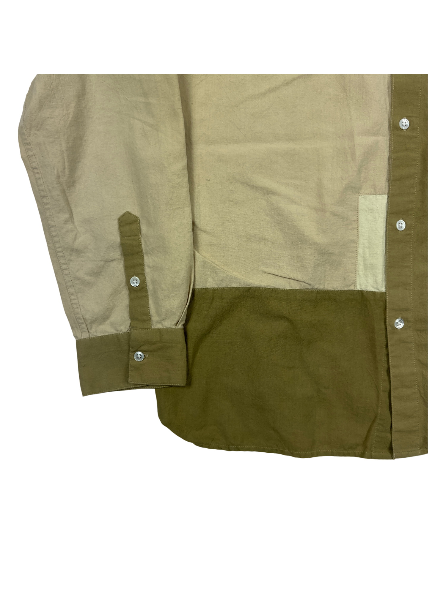 Patchwork Button Down
